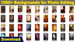 1000 New Full HD Photo Studio Backgrounds Collection Download  Backgrounds  Photo Editing [upl. by Gabrielli787]