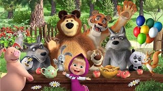 Masha and the Bear Funny Cartoon [upl. by Schaumberger190]