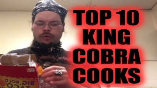 Ranking Top 10 KingCobraJFS Cooking Watchmojo Parody Cringe Art Lore [upl. by Bernita76]