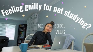 STUDY VLOG med school exams what i eat in a day cutting my own hair [upl. by Ranger]