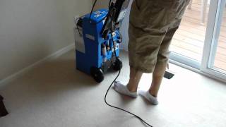 Rug Doctor Mighty Pro  Cleaning Demo [upl. by Noiemad91]