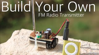 How to build a FM radio transmitter [upl. by Acino]