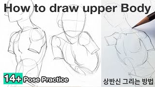 How to draw Bodies  Tutorial and Practice ✍✍ [upl. by Aenitsirhc802]