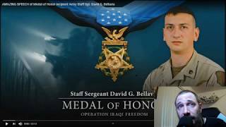 Staff Sergeant David Bellavia  Metal of Honor winner  Amazing speech [upl. by Lamraj]