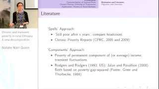 IGA Conference  Poverty Dynamics and Decomposition 13 [upl. by Callista]