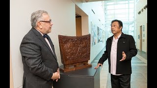 President Tommy Remengesau explains Palau Art [upl. by Aleinad]