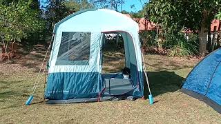 Barraca Quechua Arpenaz Base M Cozinha  Quarto  Gazebo [upl. by Davies92]