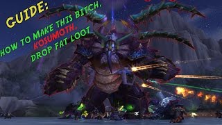 GUIDE Kosumoth Rare Spawn  Fathom Dweller Mount  Hungering Claw Pet [upl. by Frederico829]