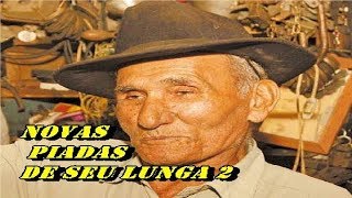 NOVAS PIADAS DE SEU LUNGA 2  O HOMEM MAIS IGNORANTE DO BRASIL [upl. by Eadahs]