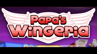 Papas Wingeria Full Gameplay Walktrough [upl. by Anyehs169]