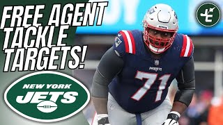 5 Free Agent Tackles The New York Jets SHOULD Target  2024 NFL Free Agency [upl. by Kirby53]