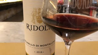 Ridolfi Brunello di Montalcino 2018 [upl. by Haraf685]