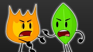 Firey and Leafy tells the truth BFB Animation [upl. by Anitap443]