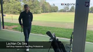 Lachlan De Sira Golf Shop Assistant amp Teaching Professional at Kooyonga Golf Club [upl. by Peterson]