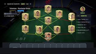 FIFA 22 SBC  DCE  GROSSES AFFICHES  SOLUTION COMPLÈTE LA MOINS CHER  PACKS [upl. by Humphrey880]