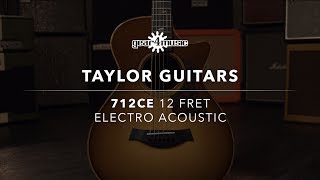 Taylor 712CE 12Fret WSB Electro Acoustic Guitar Demo [upl. by Ahsets410]