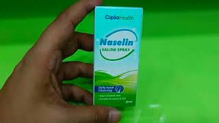 Naselin Saline Spray  Daily Nasal Cleansing  Clear Blocked Nose  Suitable For Adults amp Kids [upl. by Carmelle786]