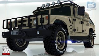 GTA Online  Mammoth Patriot MilSpec The Contract [upl. by Nylirac]