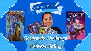 Halfway Goodreads Challenge Rating  Breezys Books [upl. by Rogozen287]