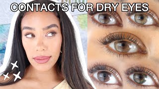 Best Color Contact Lens Brands for Dry Eyes  Colored Contacts for Beginners amp Tips [upl. by Ycnej]