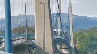 Driving to Stord Norway bridge nice weatherdrivibgytvideos [upl. by Kapor]