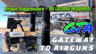 NO LICENSE REQUIRED  Quiet your Airgun with Airgun Suppressors from Airgun Capital [upl. by Feodora]