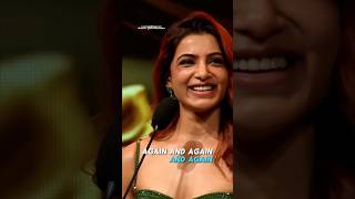 Samanthas⚡ Greatest Advice For Womens Samantha Ruth Prabhu Speech  Iifa Awards 2024 [upl. by Stormie]