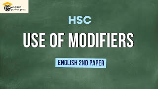 Modifiers  Easy rules  HSC English 2nd Paper [upl. by Sudnak]