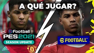 ¿Merece la pena JUGAR eFootball O seguimos en PES 2021 🤔 [upl. by Nonregla]