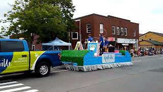 A little bit of the Apple Blossom Parade Kentville NS 2022 [upl. by Nolyag508]