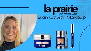 La Prairie Makeup ReviewSkin Caviar FoundationSkin Caviar Loose PowderSkin Caviar Concealer [upl. by Zosi]