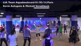 LIA Team Aquaboulevard Paris Kevin Ashapola amp Michael Strodtbeck 010314 [upl. by Ahsinaw]