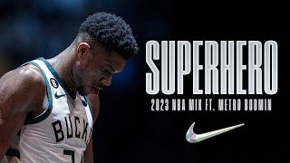 2023 NBA Mixtape ft Metro Boomin  quotSuperheroquot [upl. by Javler784]