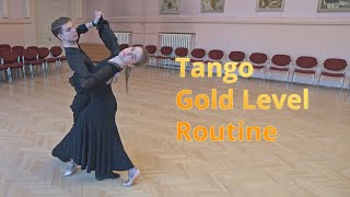 Tango Gold Level Choreography  Chase Contra Check [upl. by Christiana]