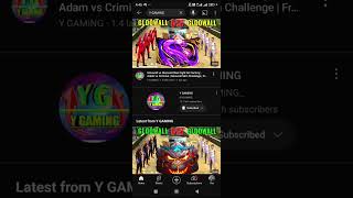 HOW TO JOIN Y GAMING GUILD HOW TO JOIN V BADGE GUILD IN FFYGAMING [upl. by Anitahs26]