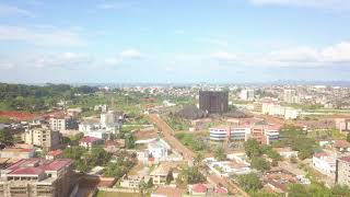 4K DRONE FOOTAGE YAOUNDE  ETOUDI  BASTOS  CAMEROUN [upl. by Barron]