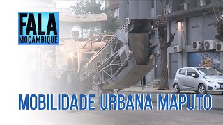 Decorrem obras de colocação de novo asfalto naAv da Tanzania na cidade de Maputo PortalFM24 [upl. by Iad]