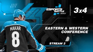 20240921  Eastern amp Western Conference EHockey ESportsBattle Stream 2 [upl. by Eadwine]