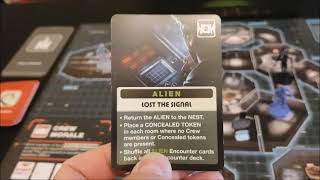 Alien Fate of the Nostromo Board Game Playthrough [upl. by Desmund]