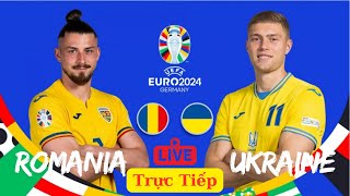 🔴 TRỰC TIẾP BÓNG ĐÁ ROMANIA vs UKRAINE  2000 NGÀY 16062024  VCK EURO 2024  GIA CÁT BÓNG ĐÁ [upl. by Affay306]