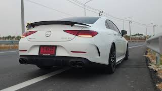 CLS 53 AMG sport mode exhaust sound [upl. by Alger]