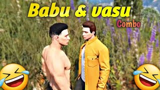 Babu and vasu comedy 🤣 tva babu  tva vasu  tva menny eaglegaming tva gta5rp txagamingyt [upl. by Peppi]