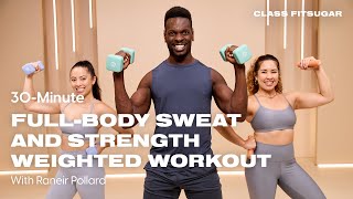 30Minute FullBody Weighted Workout [upl. by Novla682]