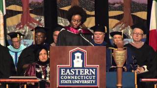 Chimamanda Adiche Commencement Address at Eastern Connecticut State University May 12 2015 [upl. by Rolanda]