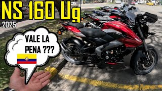 Review Bajaj Pulsar Ns 160 Ug 2025 quotcarburaciónquot  PRECIO  FICHA  GARANTIA 🇪🇨 [upl. by Machutte657]