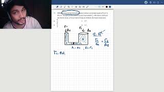 exercício de física sobre prensa hidráulica [upl. by Leschen]