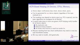 ACPIbased Hotplug of PCI and Other Devices  Rafael Wysocki Intel OTC [upl. by Ahsehyt]