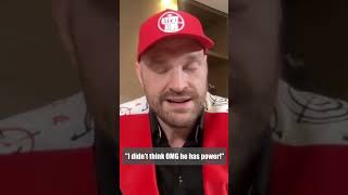 Tyson Fury quotDidnt Thinkquot About Deontay Wilders Power  shorts [upl. by Ornstead]