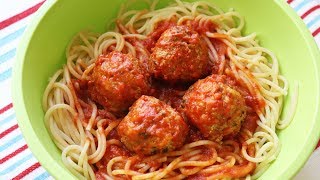 Quick amp Easy Spaghetti amp Meatballs [upl. by Yelrehs]