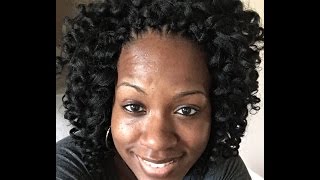 Crochet Braids  Freetress Ringlet Wand Curl [upl. by Watkin]